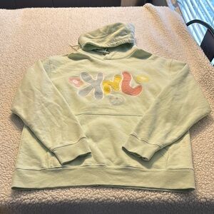 kNj Peace Out Light Green Hoodie